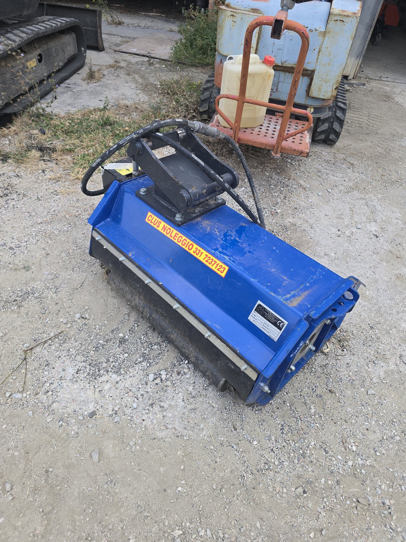 Trincia idraulica CLUS per miniescavatore Develon DX35Z